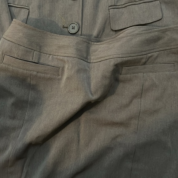 Lane Bryant brown Two-Piece Career Blazer and skirt Suit Women's 14/16 - Picture 3 of 6